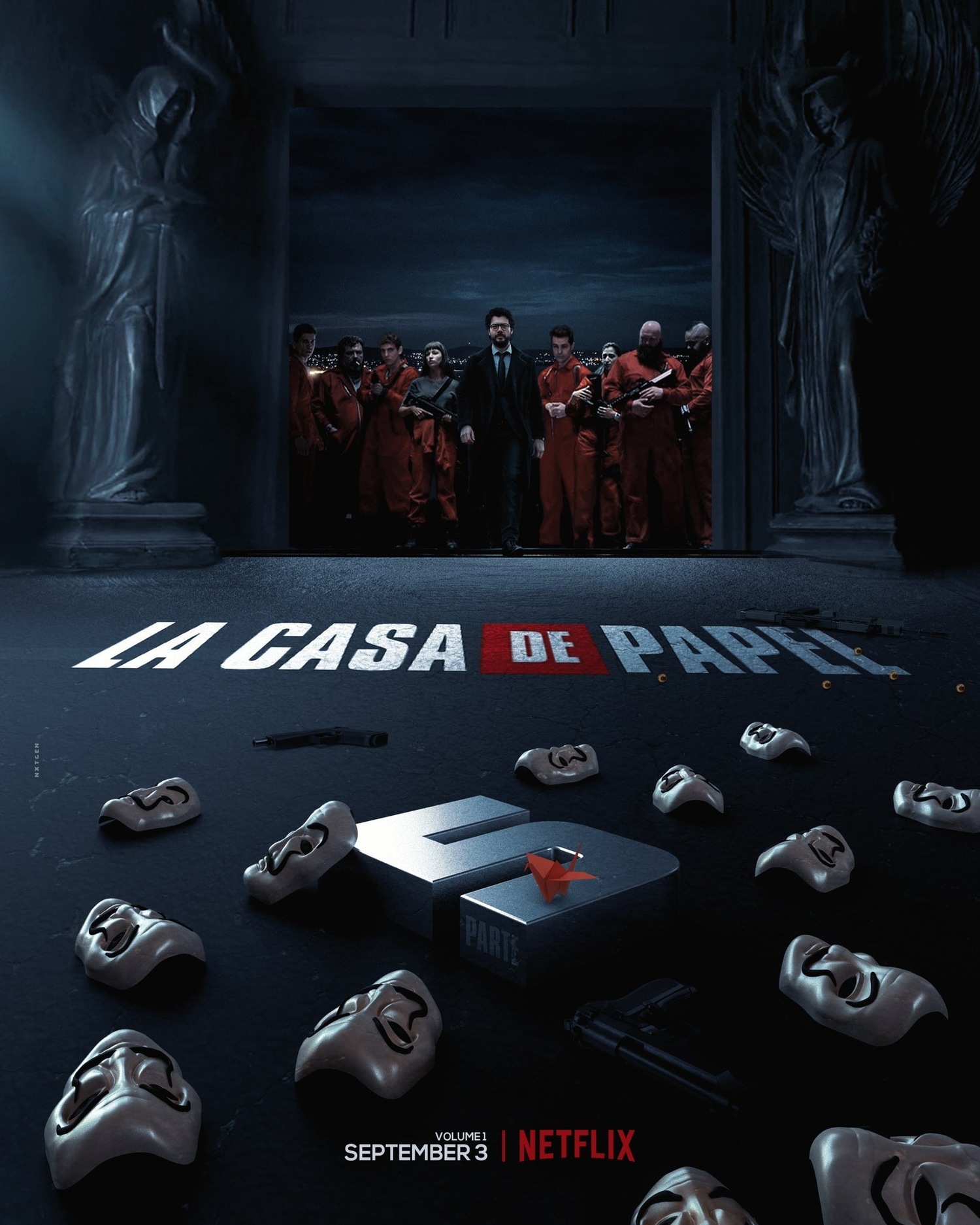 Сериал Бумажный дом 5 Сезон Смотреть Онлайн Бесплатно постер
